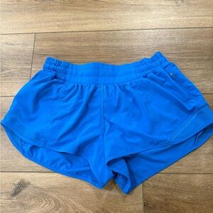 Lululemon Athletica Poolside Blue Athletic Shorts